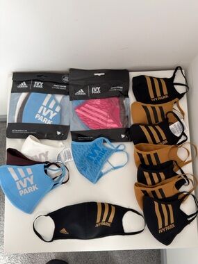 Adidas x IVY PARK assorted face mask bundle, medium